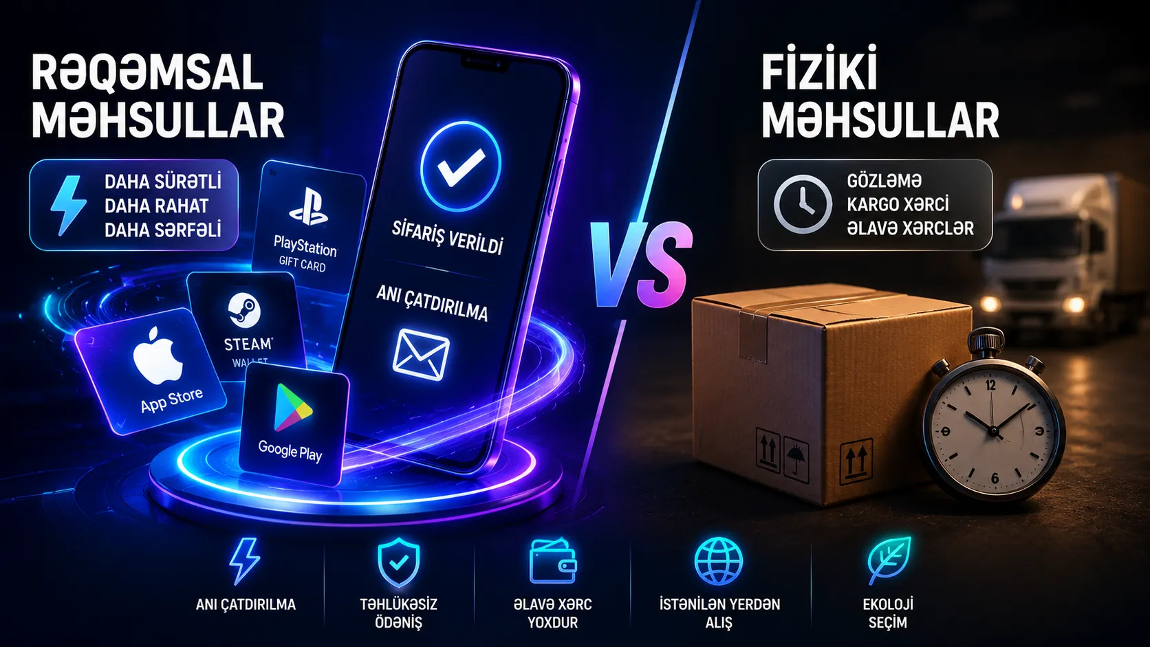 Rəqəmsal Məhsullar Niyə Fiziki Məhsullardan Daha Sərfəlidir? | SKY Blog