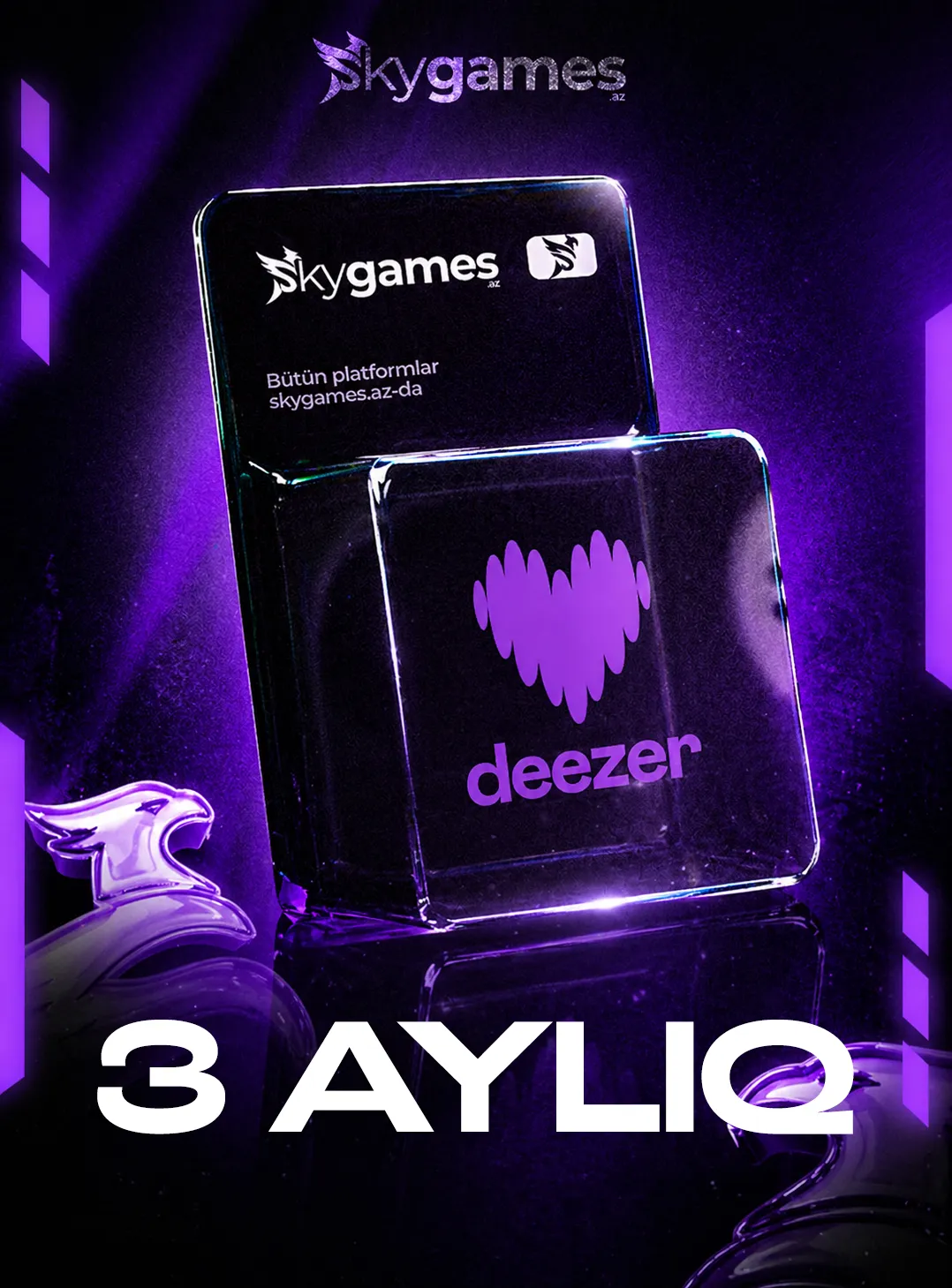 Deezer Premium 3 Aylıq