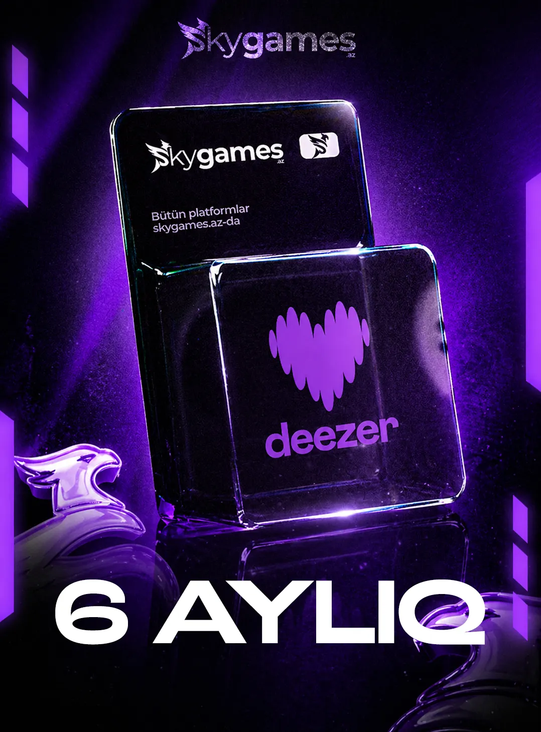 Deezer Premium 6 Aylıq