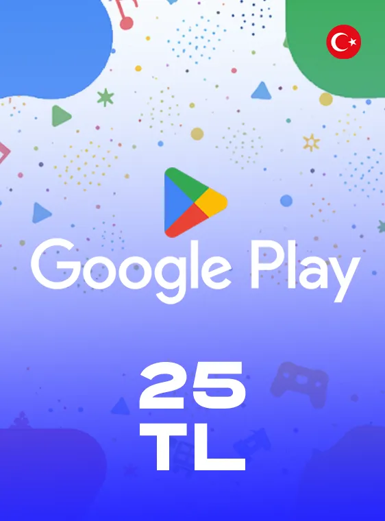 Google Play 25 TL Gift Card