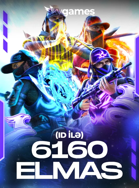 Free Fire 6160 Elmas 7/24