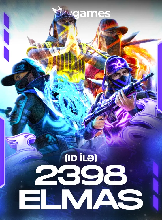 Free Fire 2398 Elmas 7/24