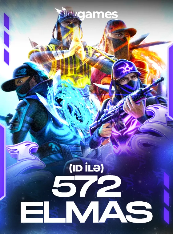 Free Fire 572 Elmas 7/24