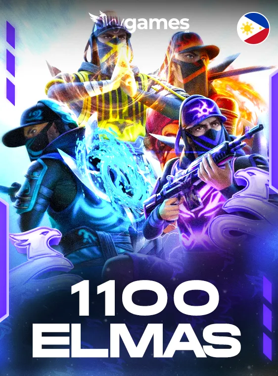 Free Fire 1100 Elmas Filippin