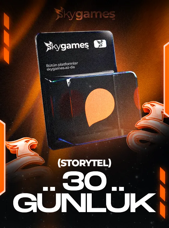 Storytel 30 Günlük (Şəxsi Hesab)