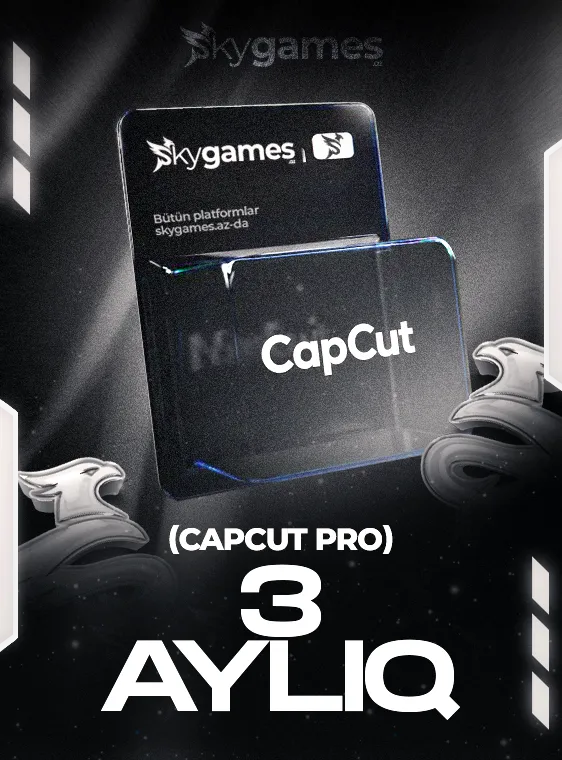 CapCut Pro 3 Aylıq