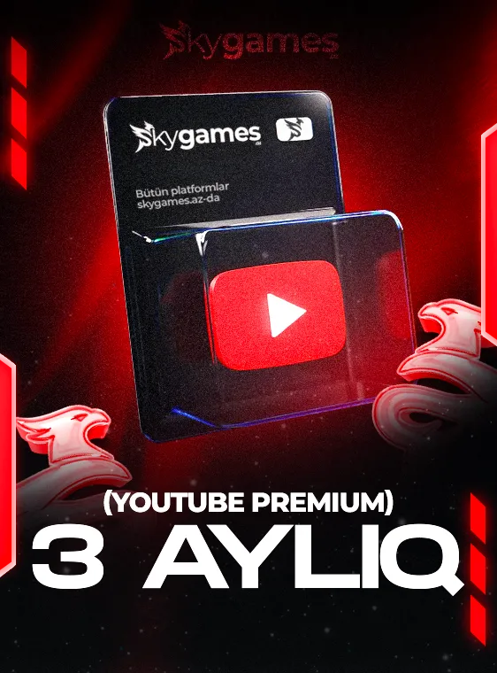 YouTube Premium 3 Aylıq