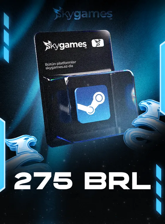 Steam 275 BRL Wallet Code